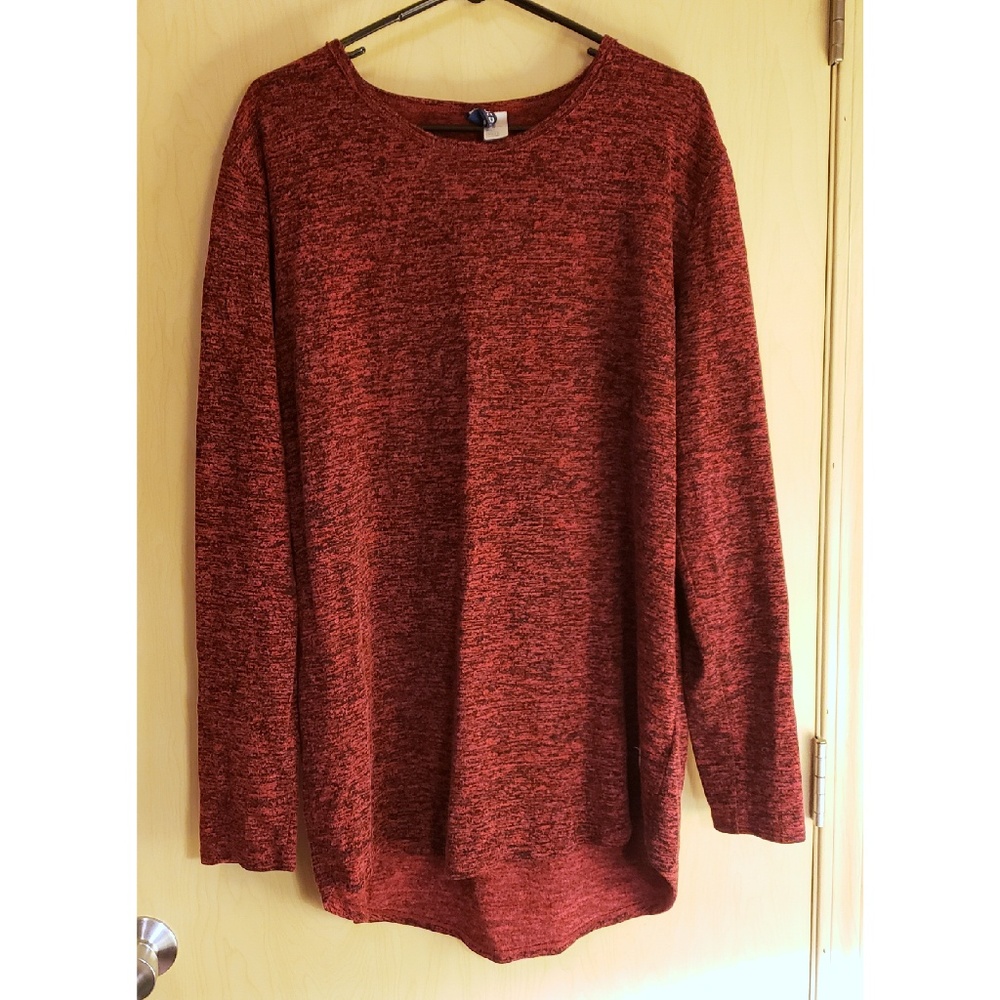Red and black shirt/sweater